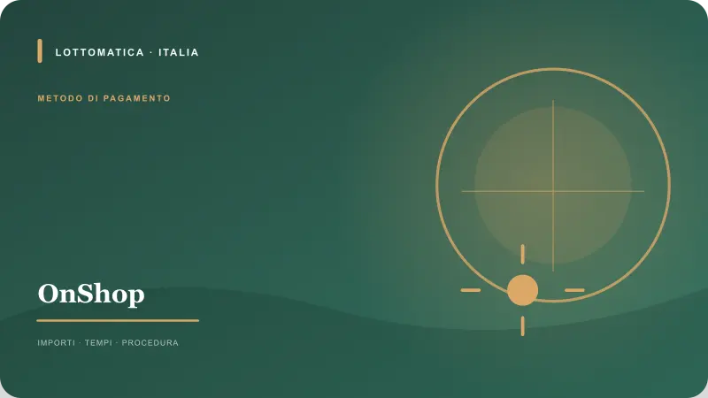OnShop: opzioni e dati principali
